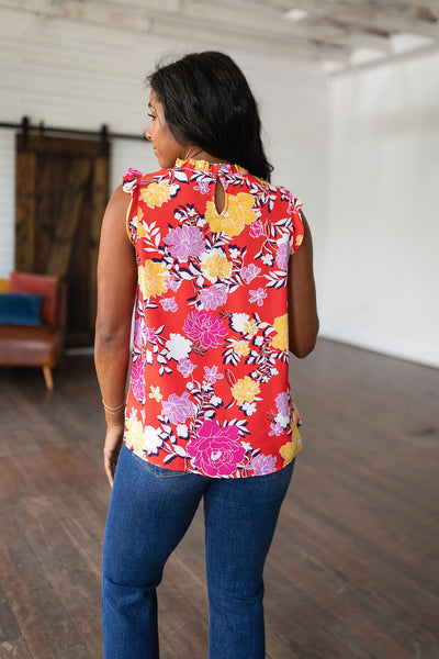 Among The Flowers Floral Top Southern Soul Collectives