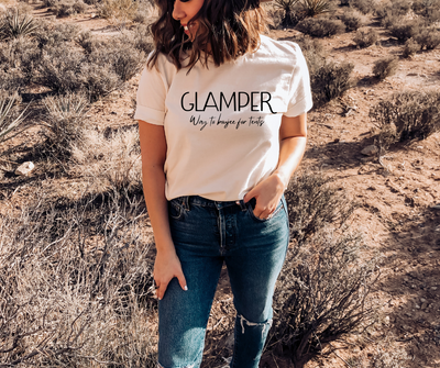 Glamper Graphic T-shirt and Sweatshirt