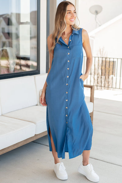 Harper Button Front Dress Southern Soul Collectives