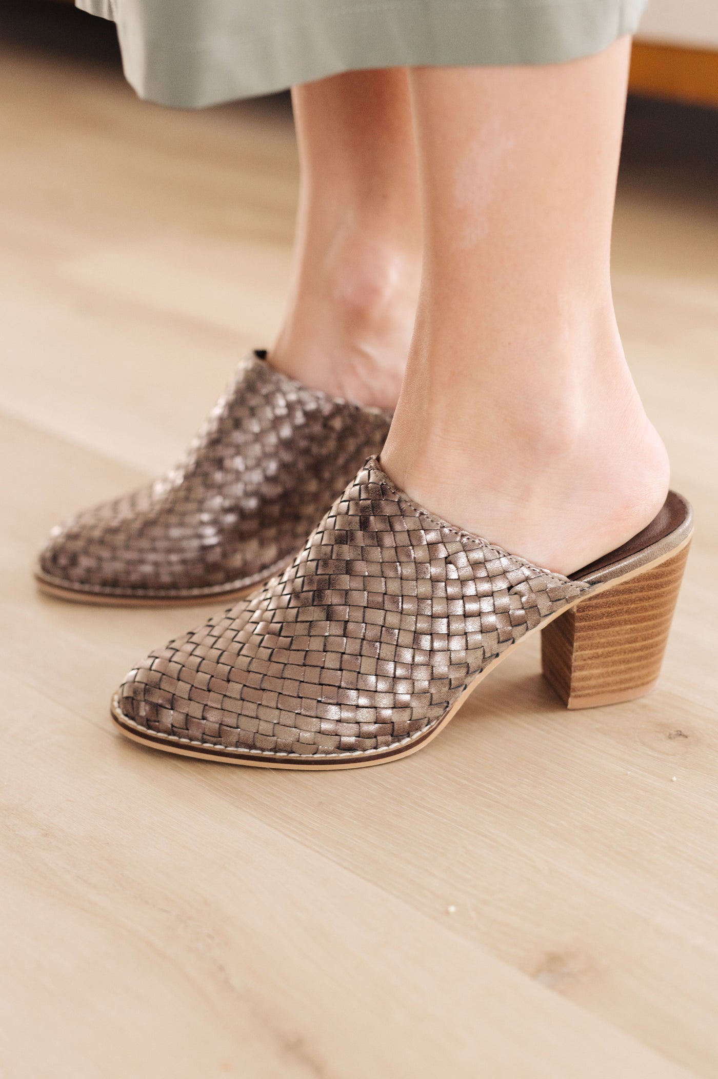 Walk With Me Woven Mules Womens Southern Soul Collectives