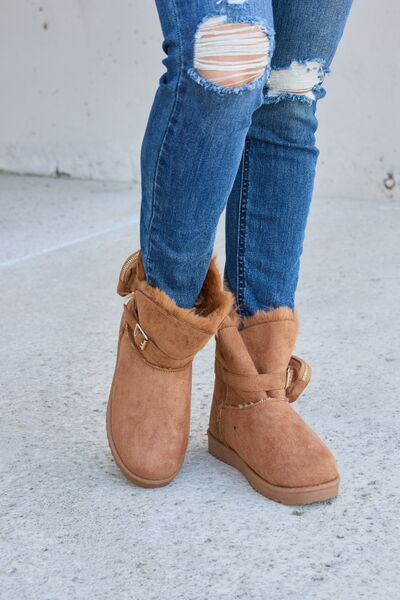 Forever Link Plush Thermal Flat Boots  Southern Soul Collectives