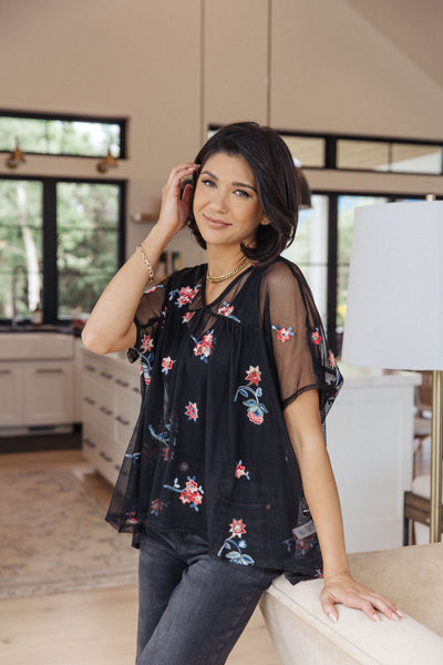 Best We've Got Embroidered Blouse Womens Southern Soul Collectives 