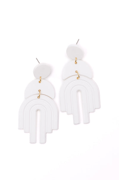 This Promise  Earrings in Cream Womens Southern Soul Collectives 