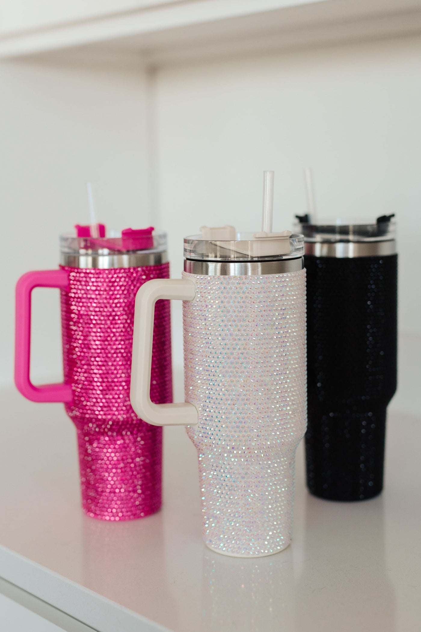 Glam Girl 40 oz Rhinestone Tumbler in Black Womens Southern Soul Collectives
