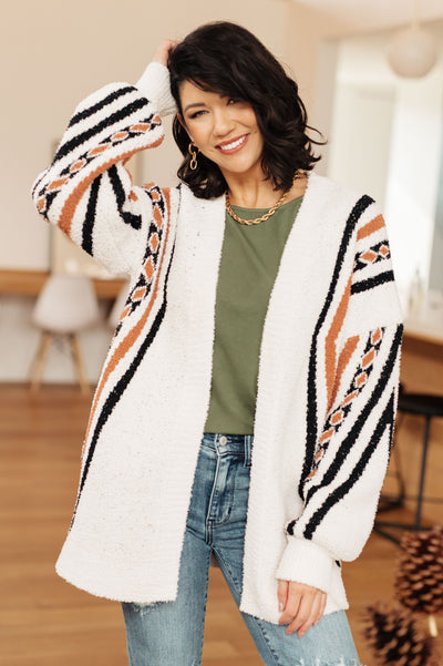 Holding On Aztec Print Cardigan - Southern Soul Collectives
