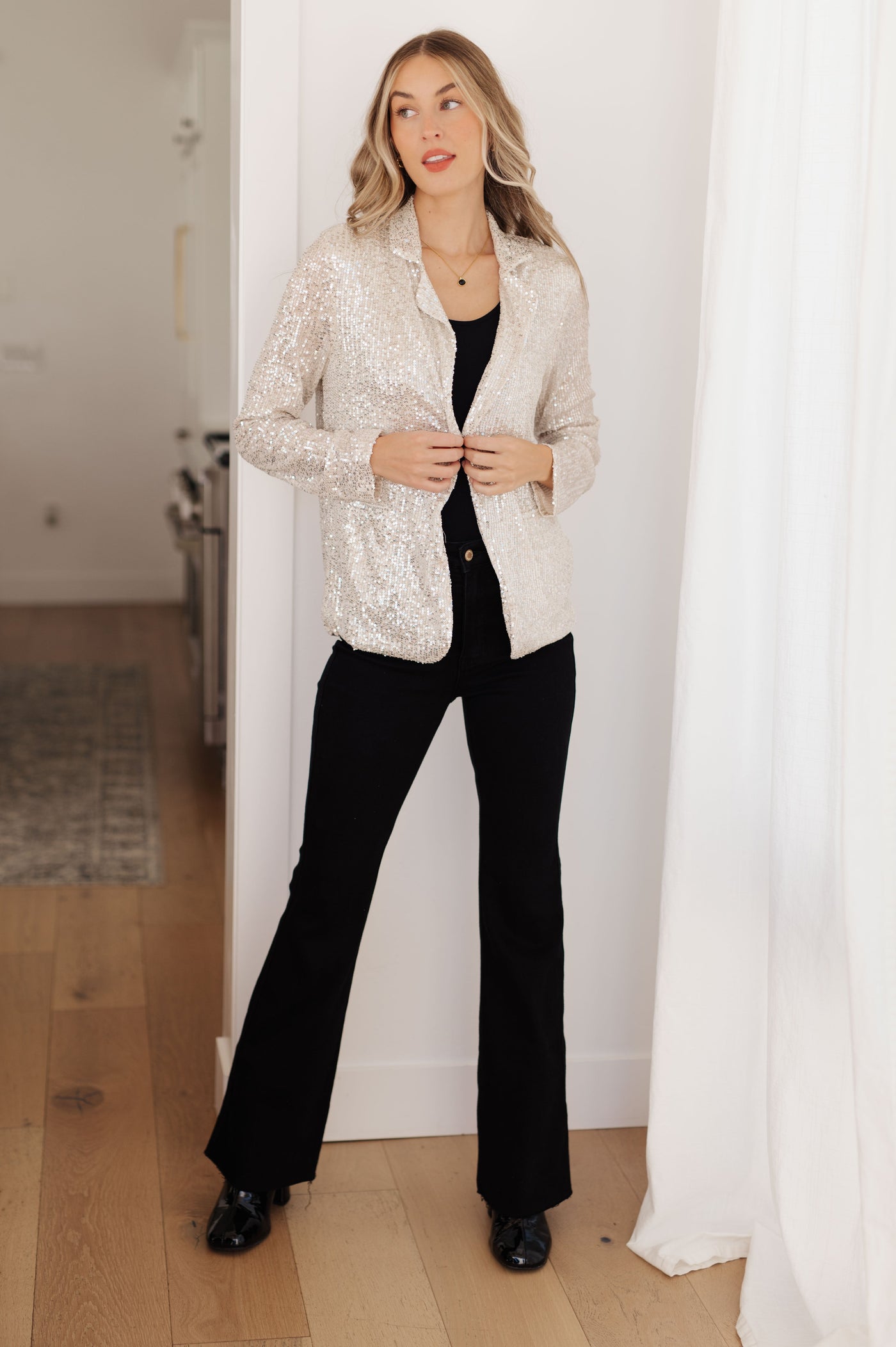 I Know You're Busy Sequin Blazer - Southern Soul Collectives