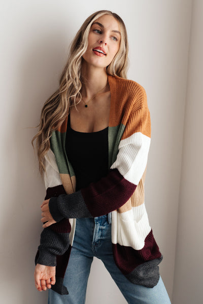 Long Drive Home Striped Cardigan - Southern Soul Collectives