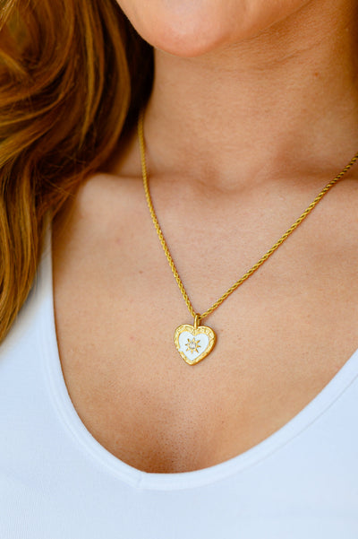 Sacred Heart Pendant Necklace Womens Southern Soul Collectives 
