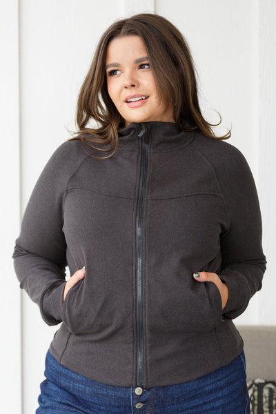Where Are You Zip Up Jacket in Black Womens Southern Soul Collectives
