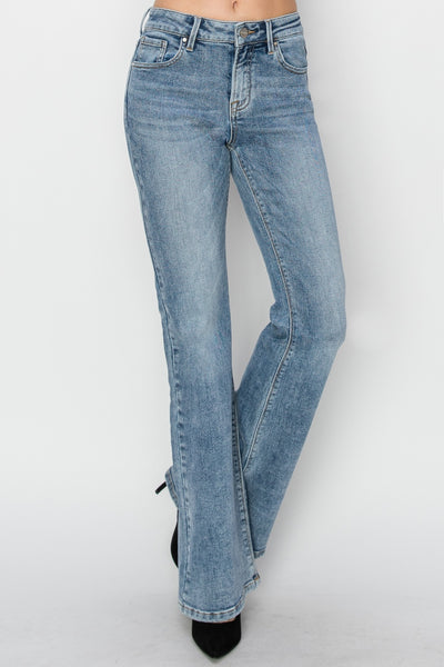 RISEN Mid Rise Bootcut Jeans Southern Soul Collectives