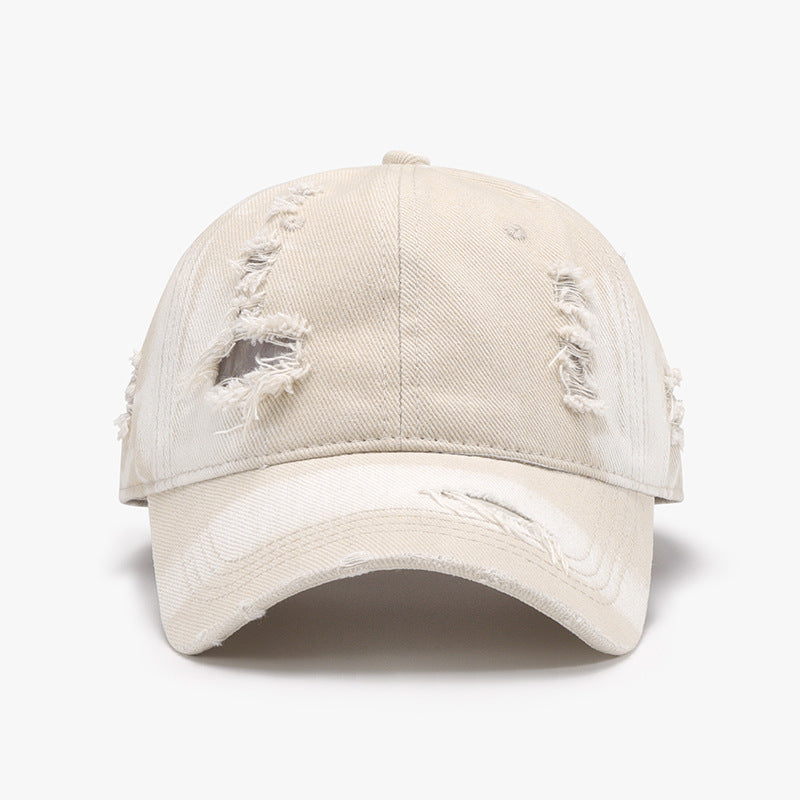 Distressed Adjustable Cotton Baseball Cap in Multiple Colors Southern Soul Collectives