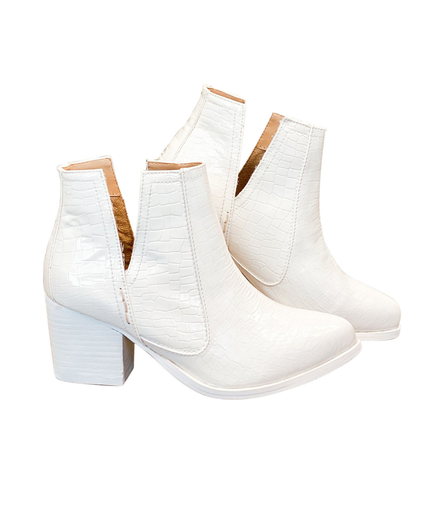 Tarim Bootie in White Croc Southern Soul Collectives