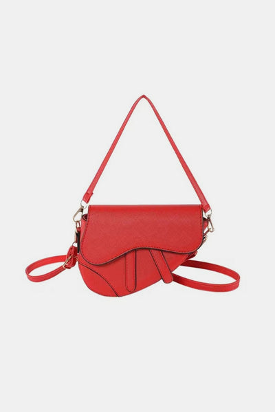 Zenana Zenana Crossbody Saddle Bag in Multiple Colors Southern Soul Collectives