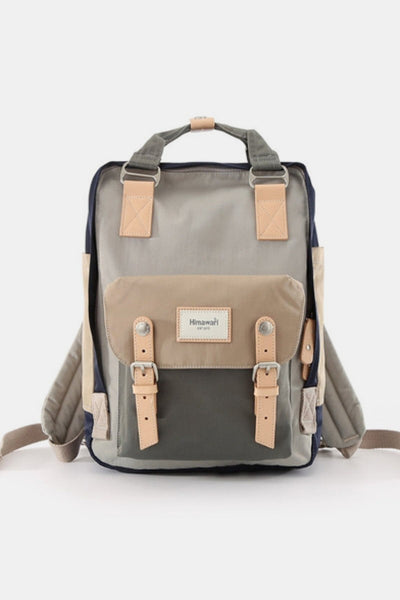 Stepping Out Contrast Waterproof Nylon Backpack Bag Southern Soul Collectives