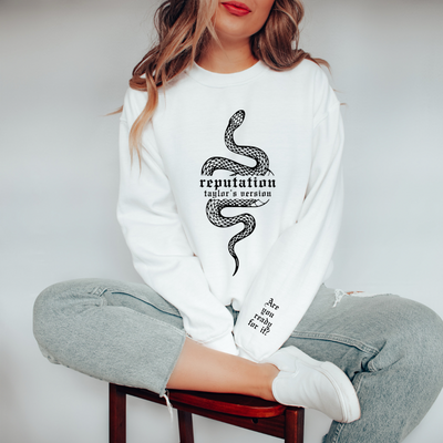 Reputation Taylors Version Graphic Hoodie and Sweatshirt - Southern Soul Collectives
