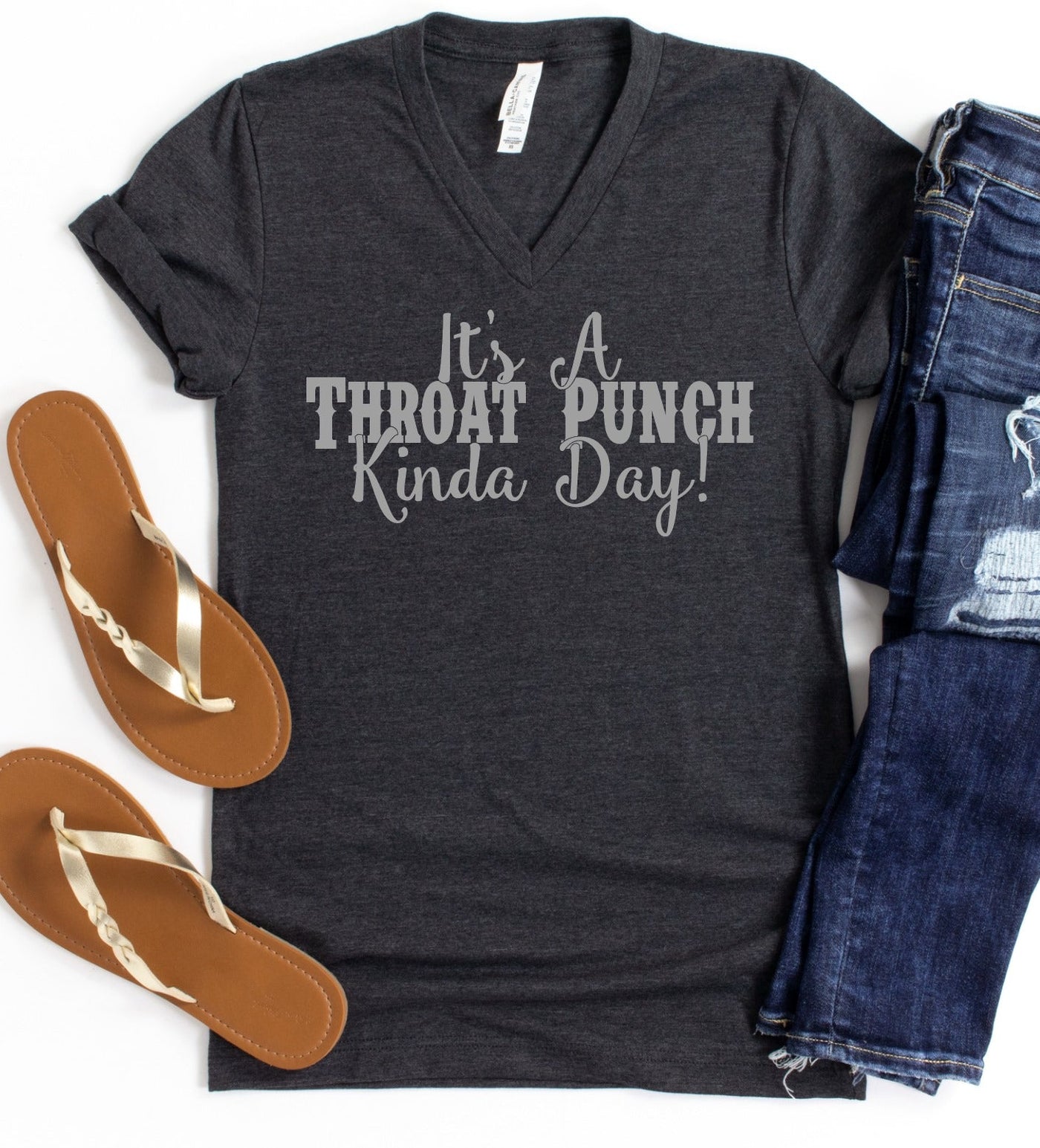 It's a Throat Punch Kinda day Graphic Tee  Southern Soul Collectives 