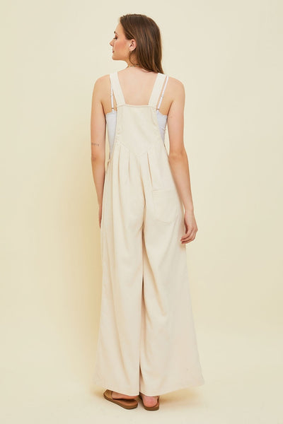 HEYSON Full Size Corduroy Sleeveless Wide-Leg Overall Southern Soul Collectives