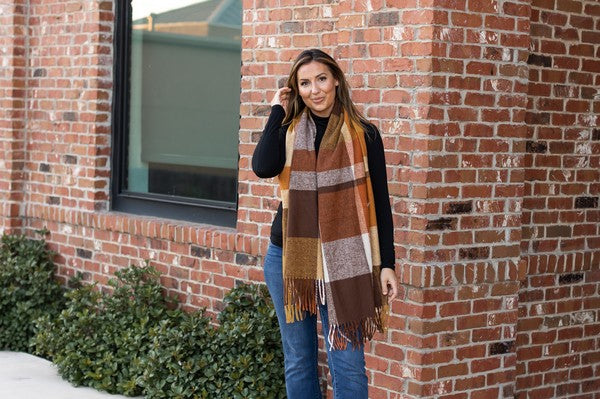 The Trinity Colorful Plaid Scarf Southern Soul Collectives