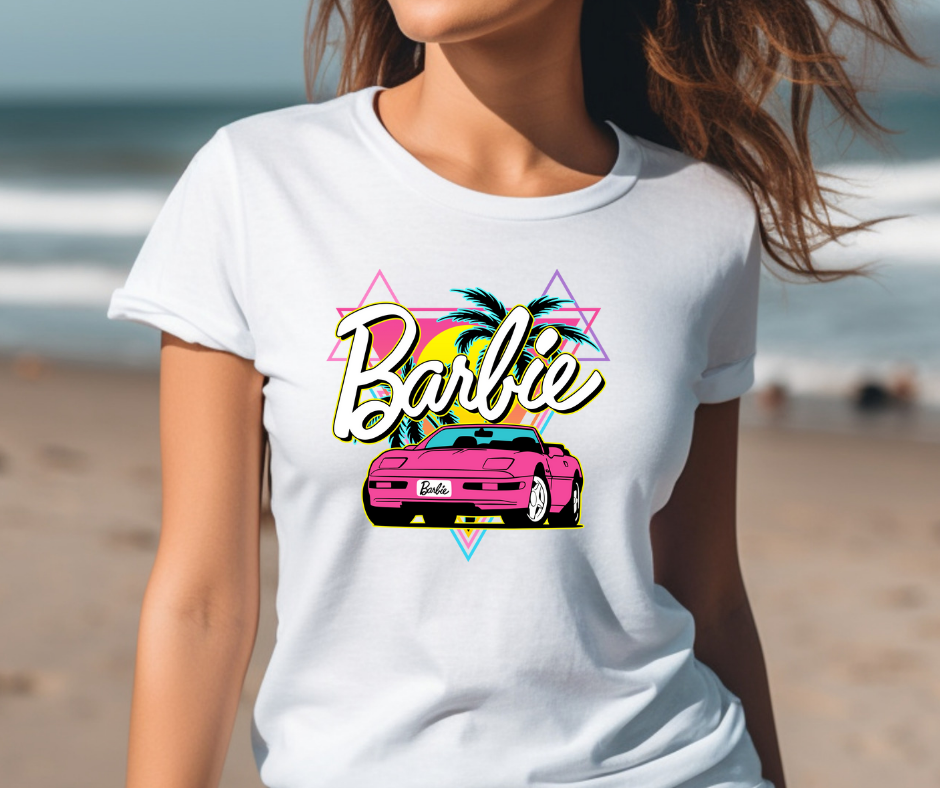 Barbie car Graphic T (S - 3XL)  Southern Soul Collectives 
