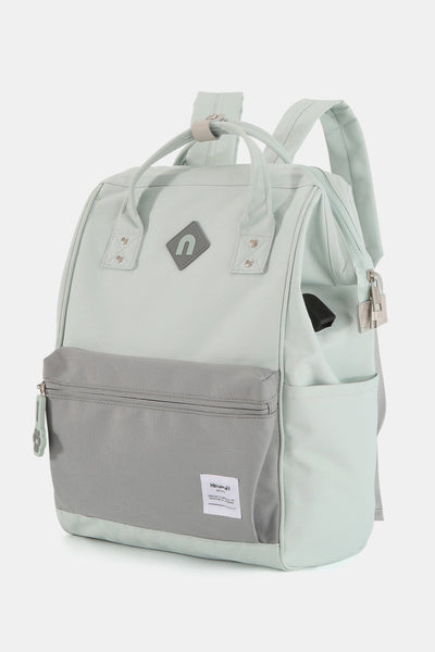 Stepping Out Contrast Waterproof Backpack Bag with External USB Port Southern Soul Collectives