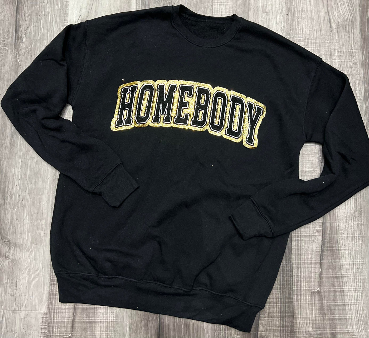 HOMEBODY Chenille Patch Graphic Sweatshirt Graphic Tee Southern Soul Collectives 