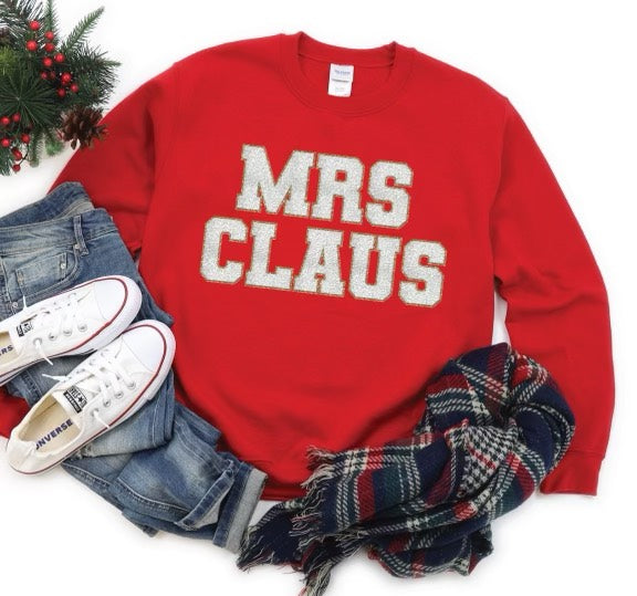 MRS CLAUS Graphic Sweatshirt