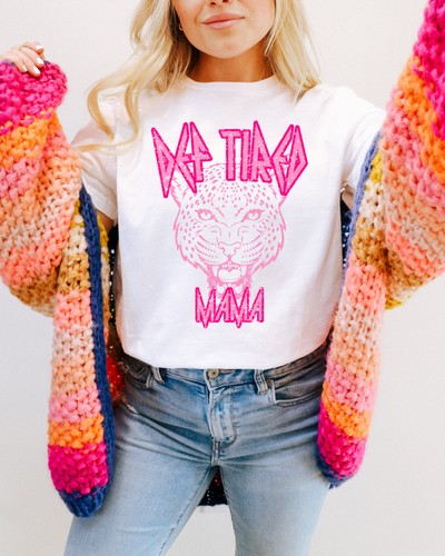 Def Tired Mama in White Graphic Tee Southern Soul Collectives