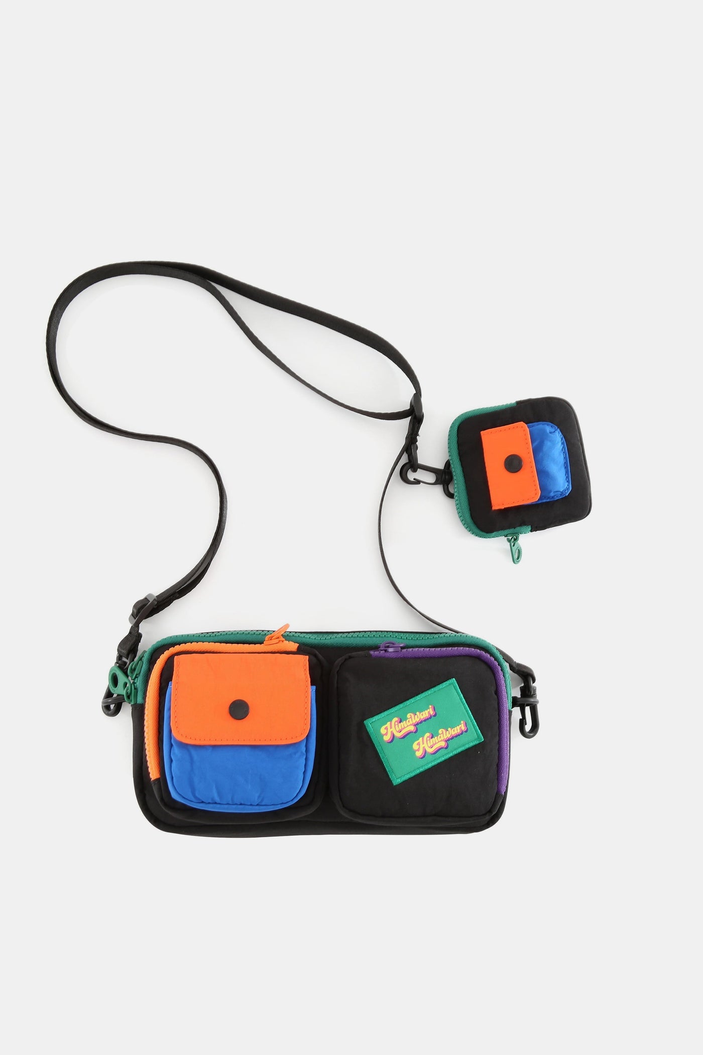 Himawari Removable Strap Nylon Crossbody Bag with EarPods Bag Southern Soul Collectives