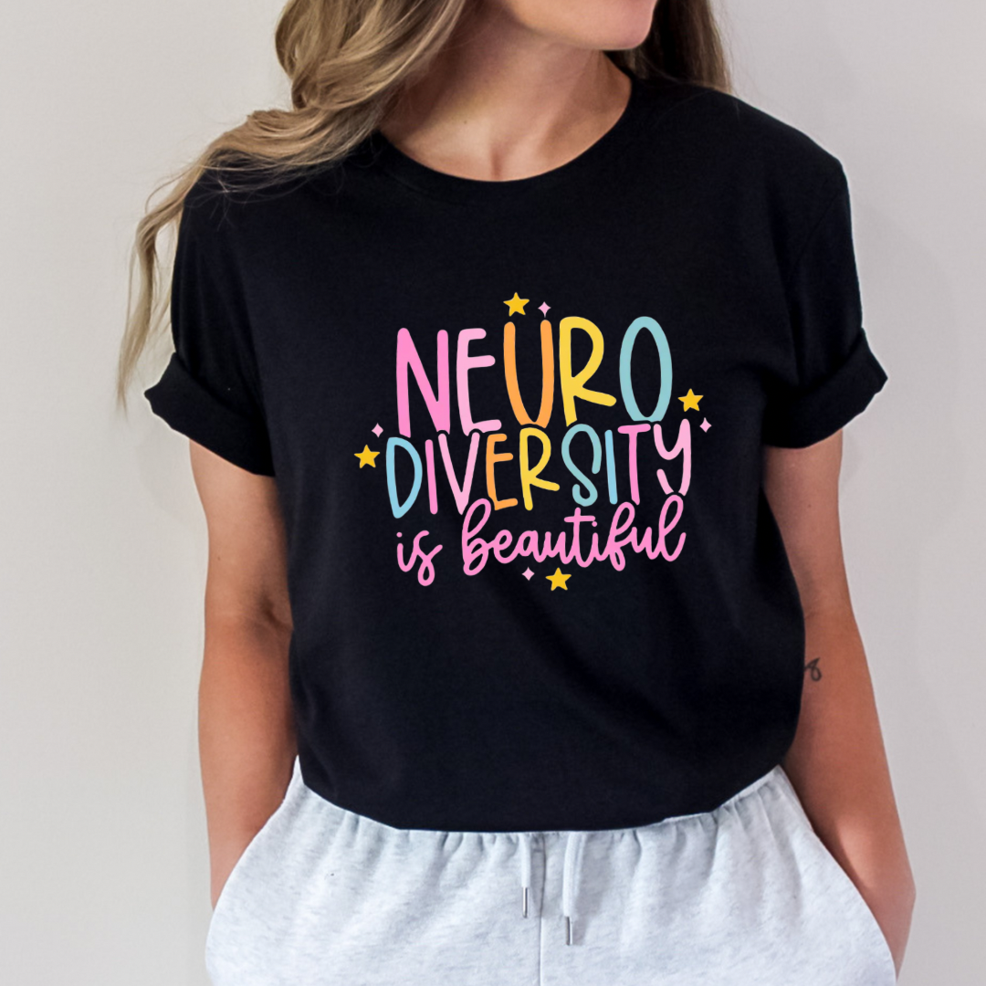 Neurodiversity is Beautiful Graphic T-shirt and Sweatshirt