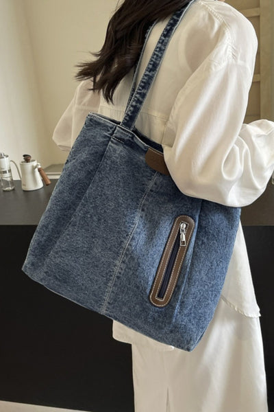 Medium Denim Tote Bag Southern Soul Collectives