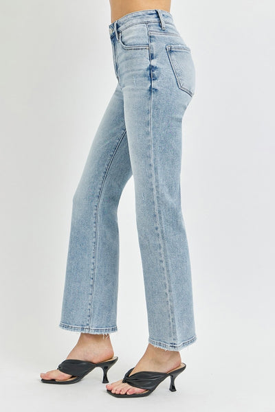 RISEN Full Size High Rise Ankle Flare Jeans Southern Soul Collectives