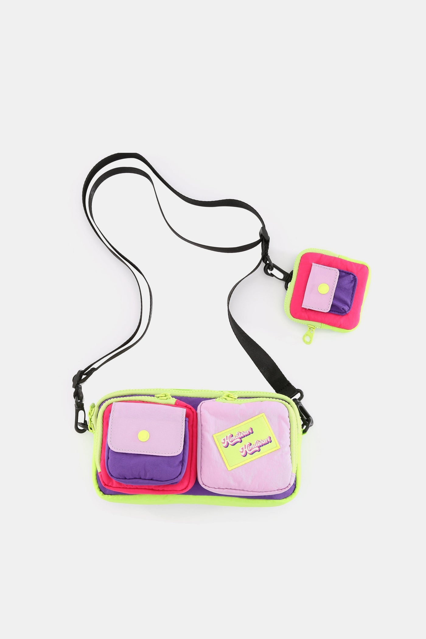 Himawari Removable Strap Nylon Crossbody Bag with EarPods Bag Southern Soul Collectives