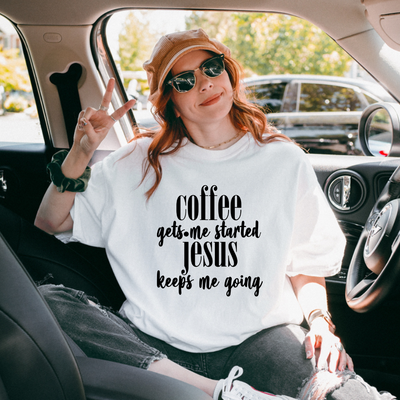 Coffee and Jesus Graphic T-shirt and Sweatshirt - Southern Soul Collectives