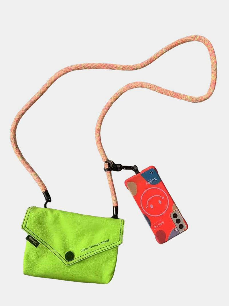 Stepping Out Solid Color Envelope Shape Crossbody Bag with Removable Strap Southern Soul Collectives