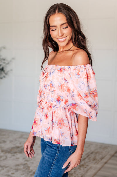 A Powerful Force Square Neck Balloon Sleeve Blouse Southern Soul Collectives