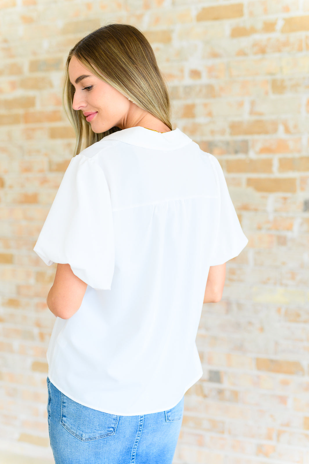 A Sixth Sense Balloon Sleeve Blouse Southern Soul Collectives