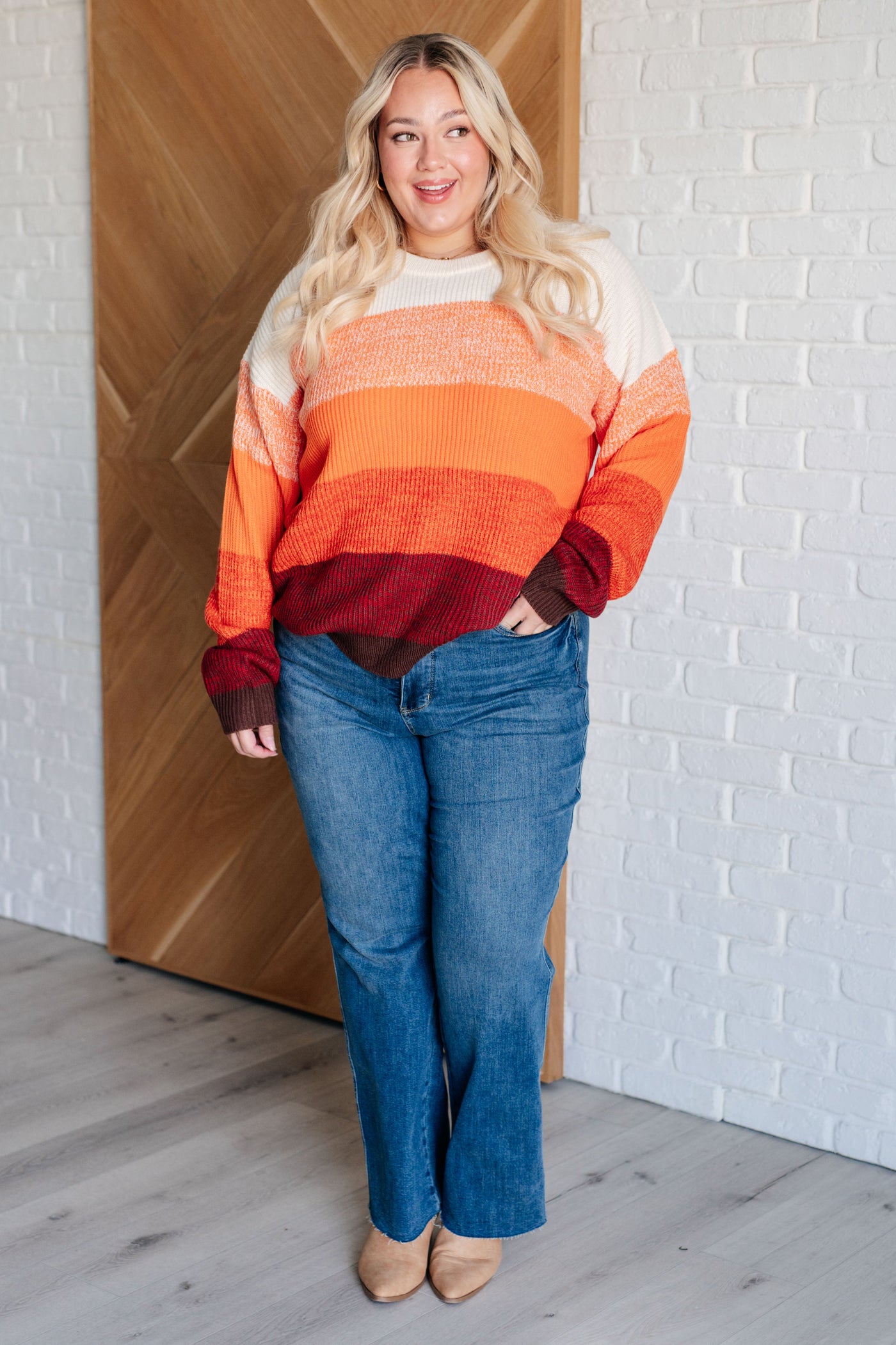 All Too Well Color Block Sweater Southern Soul Collectives