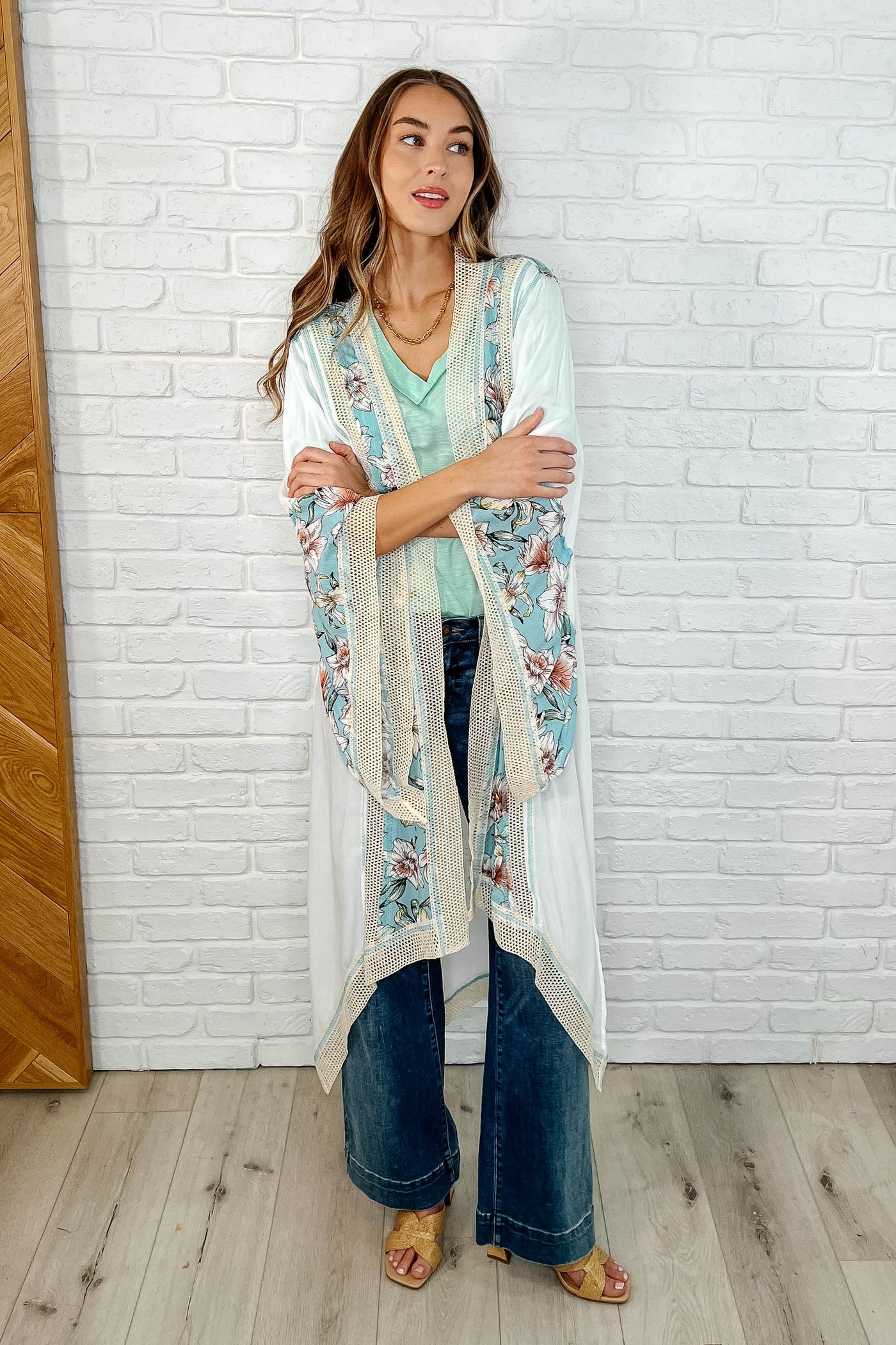 Always Flowing Open Front High Low Cardigan Southern Soul Collectives
