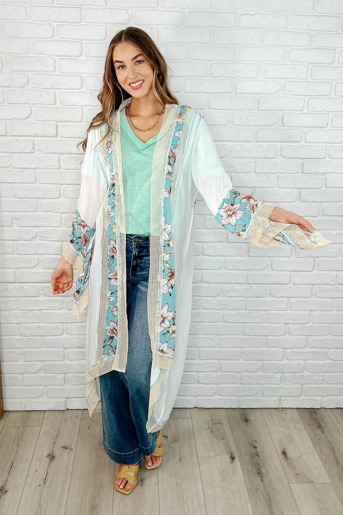 Always Flowing Open Front High Low Cardigan Southern Soul Collectives