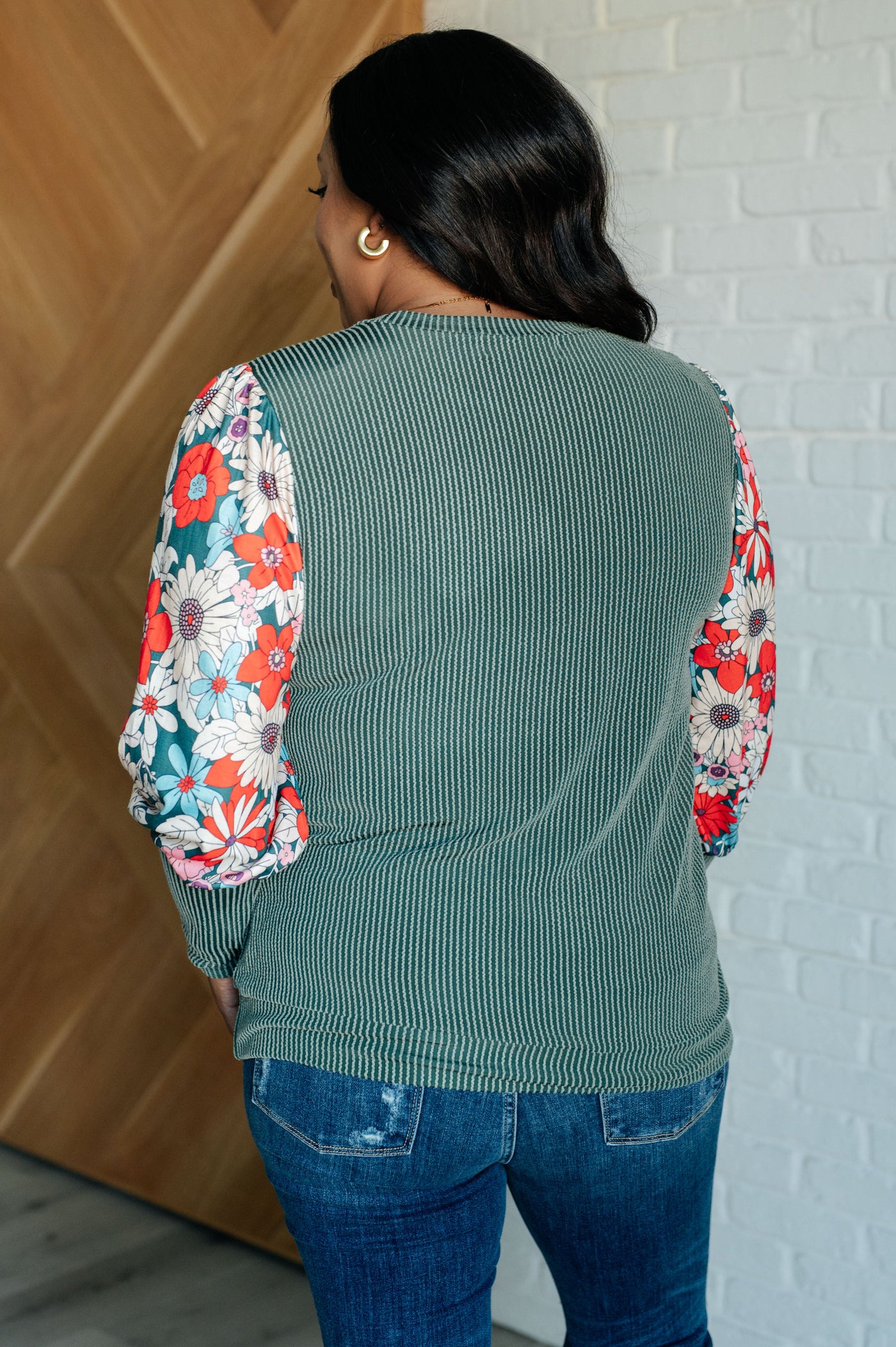 Better Than Usual Floral Detail Top Southern Soul Collectives