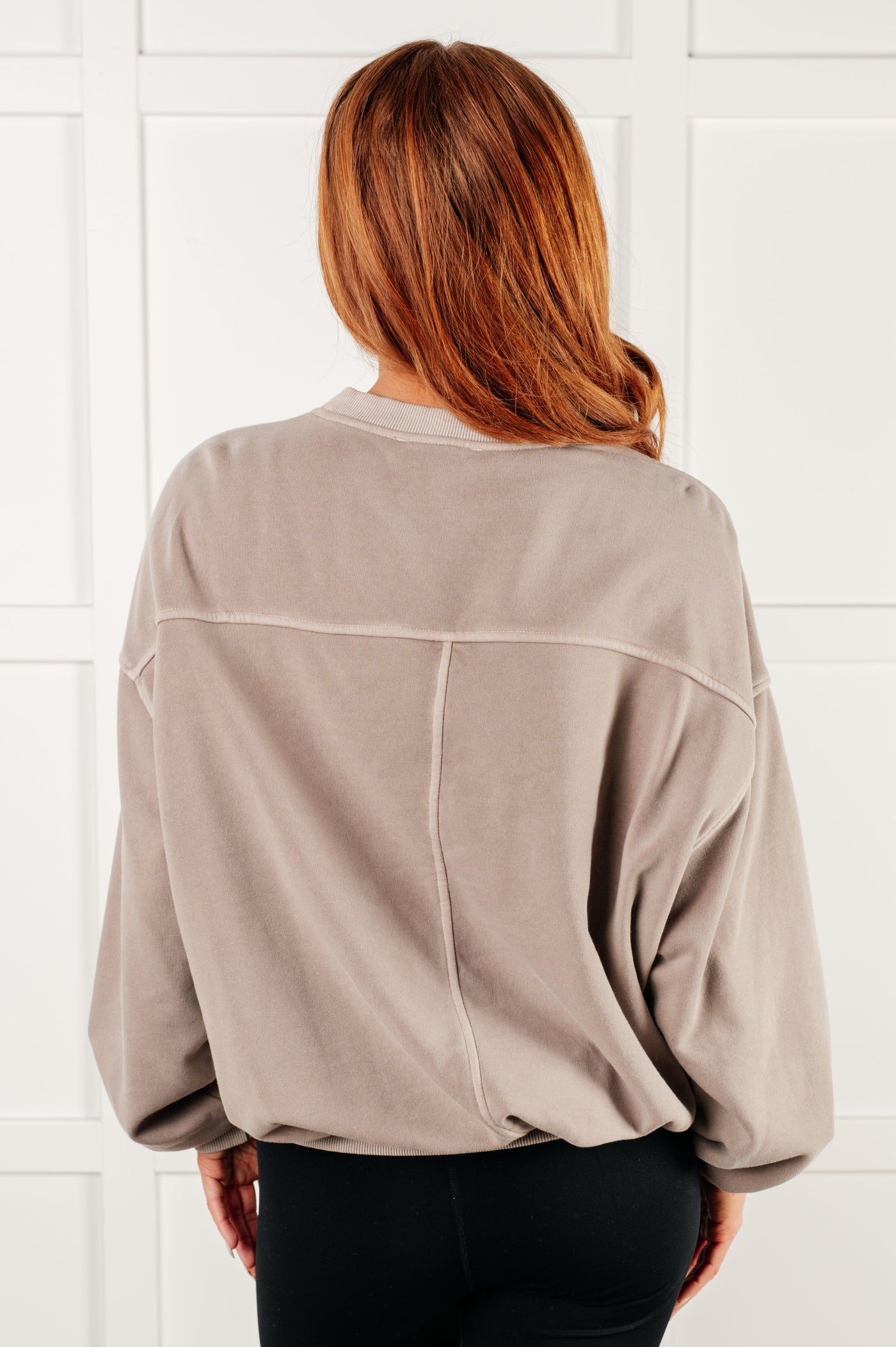 Beyond the Basics Pullover in Ash Mocha Southern Soul Collectives