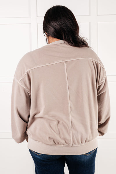 Beyond the Basics Pullover in Ash Mocha Southern Soul Collectives