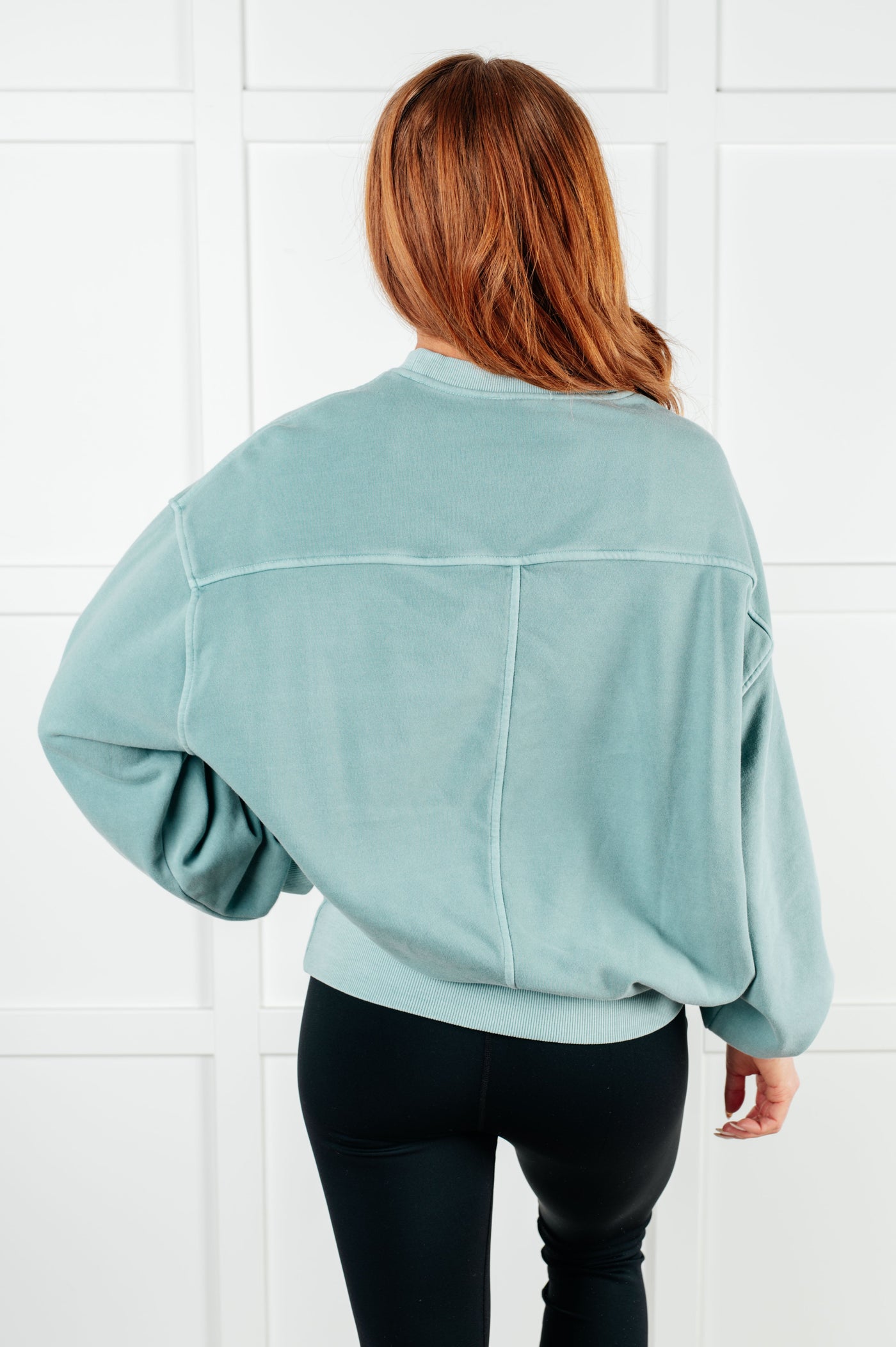 Beyond the Basics Pullover in Blue Grey Southern Soul Collectives