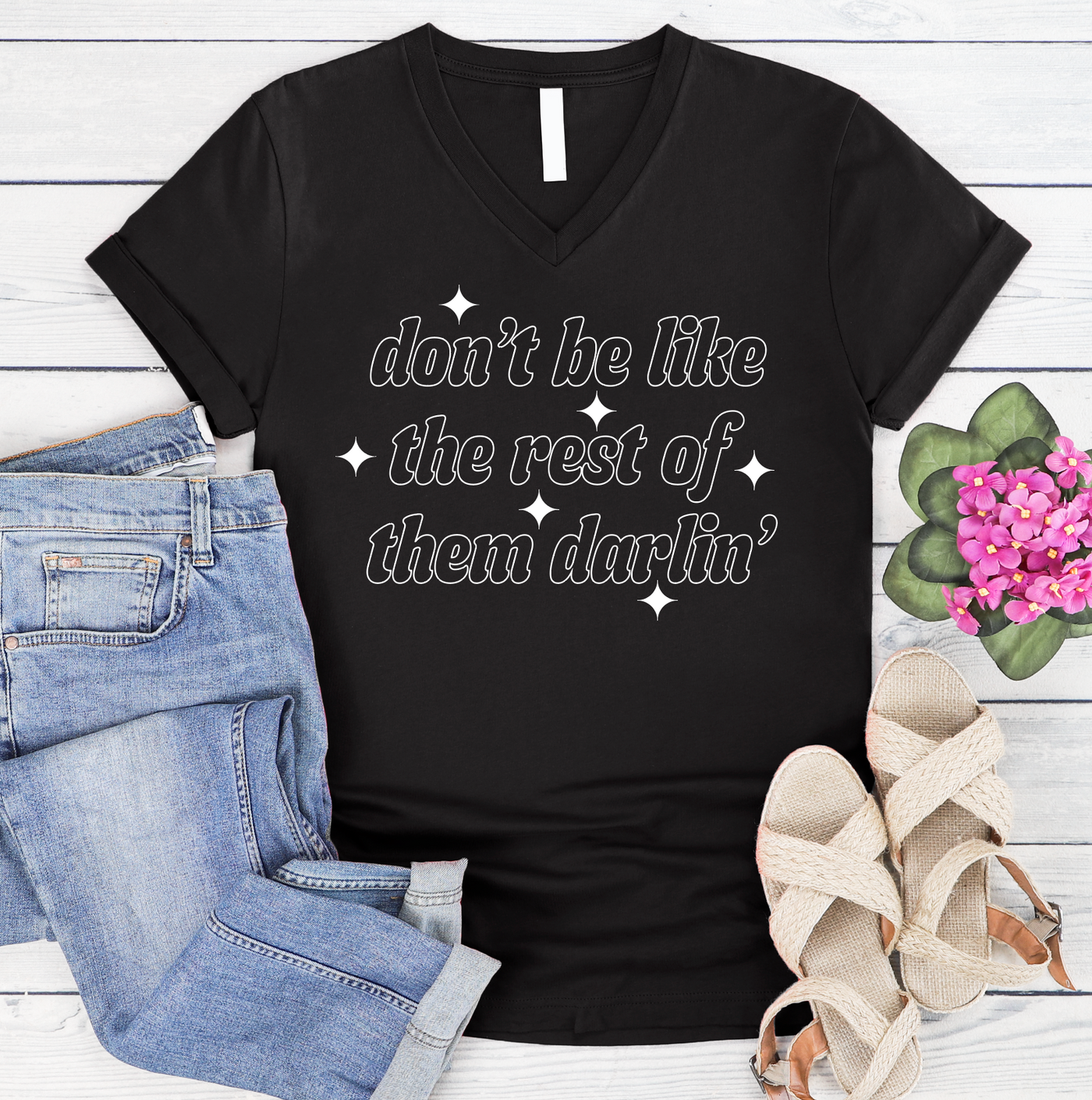 Don't be like the rest of them darlin' Graphic Tee Graphic Tee Southern Soul Collectives 