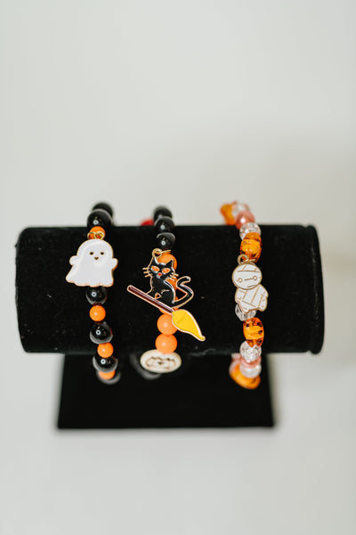 Boo Crew Elastic Beaded Bracelet Stack Southern Soul Collectives