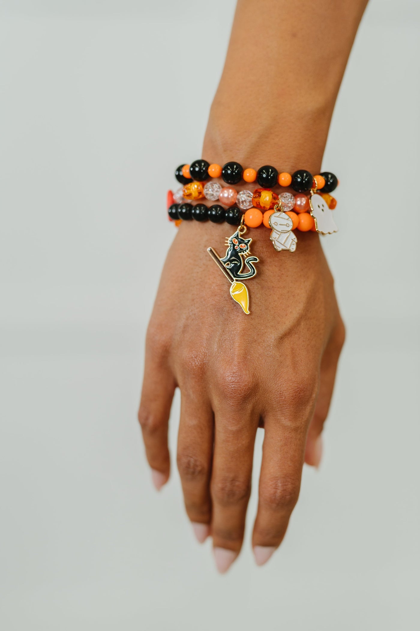 Boo Crew Elastic Beaded Bracelet Stack Southern Soul Collectives