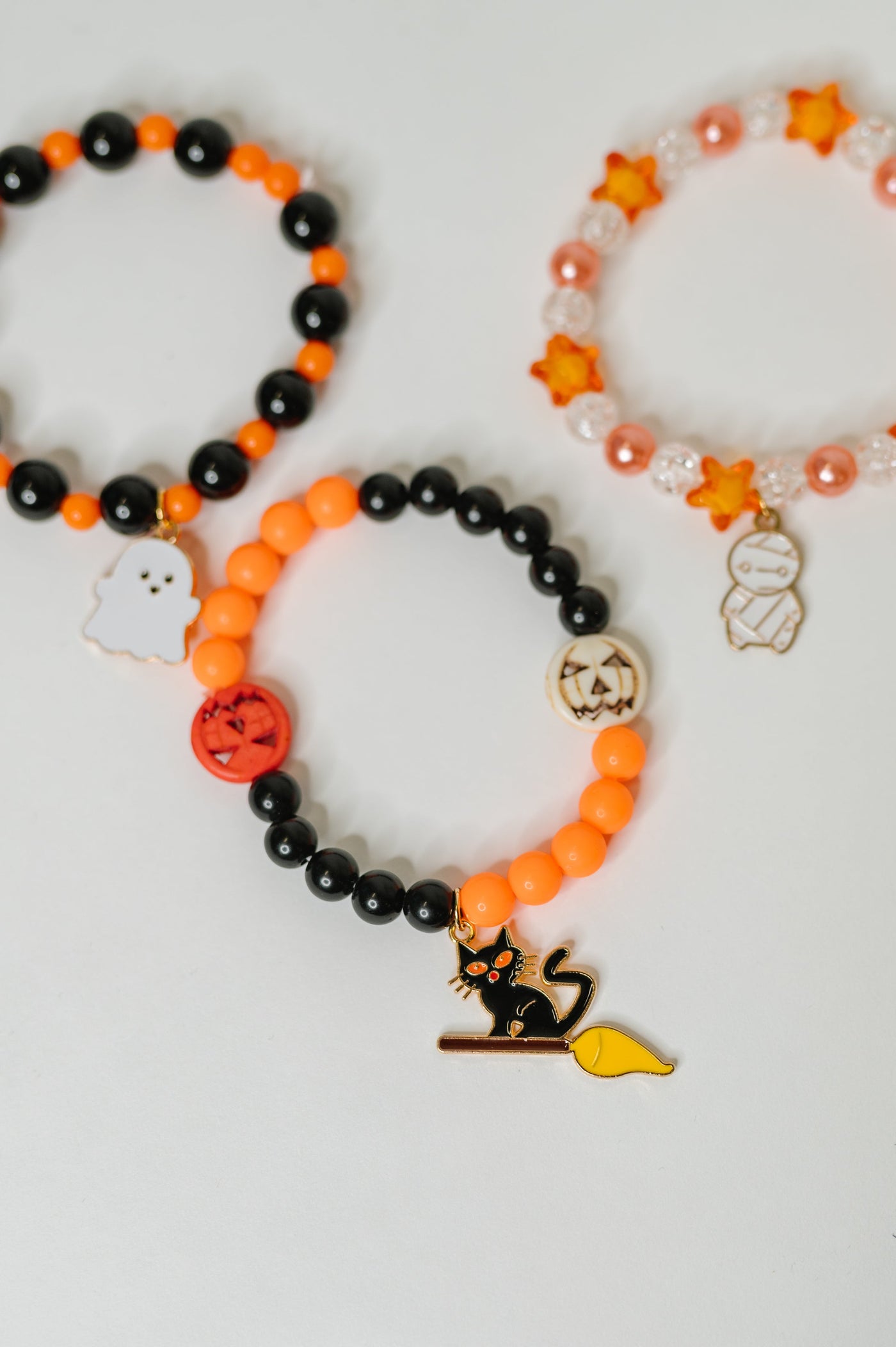 Boo Crew Elastic Beaded Bracelet Stack Southern Soul Collectives