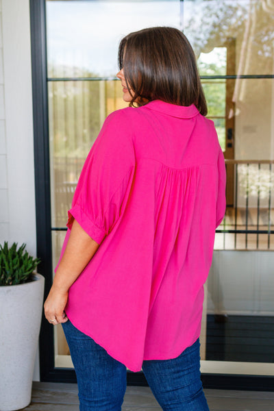 Bounding Beauty Button Down Blouse Southern Soul Collectives