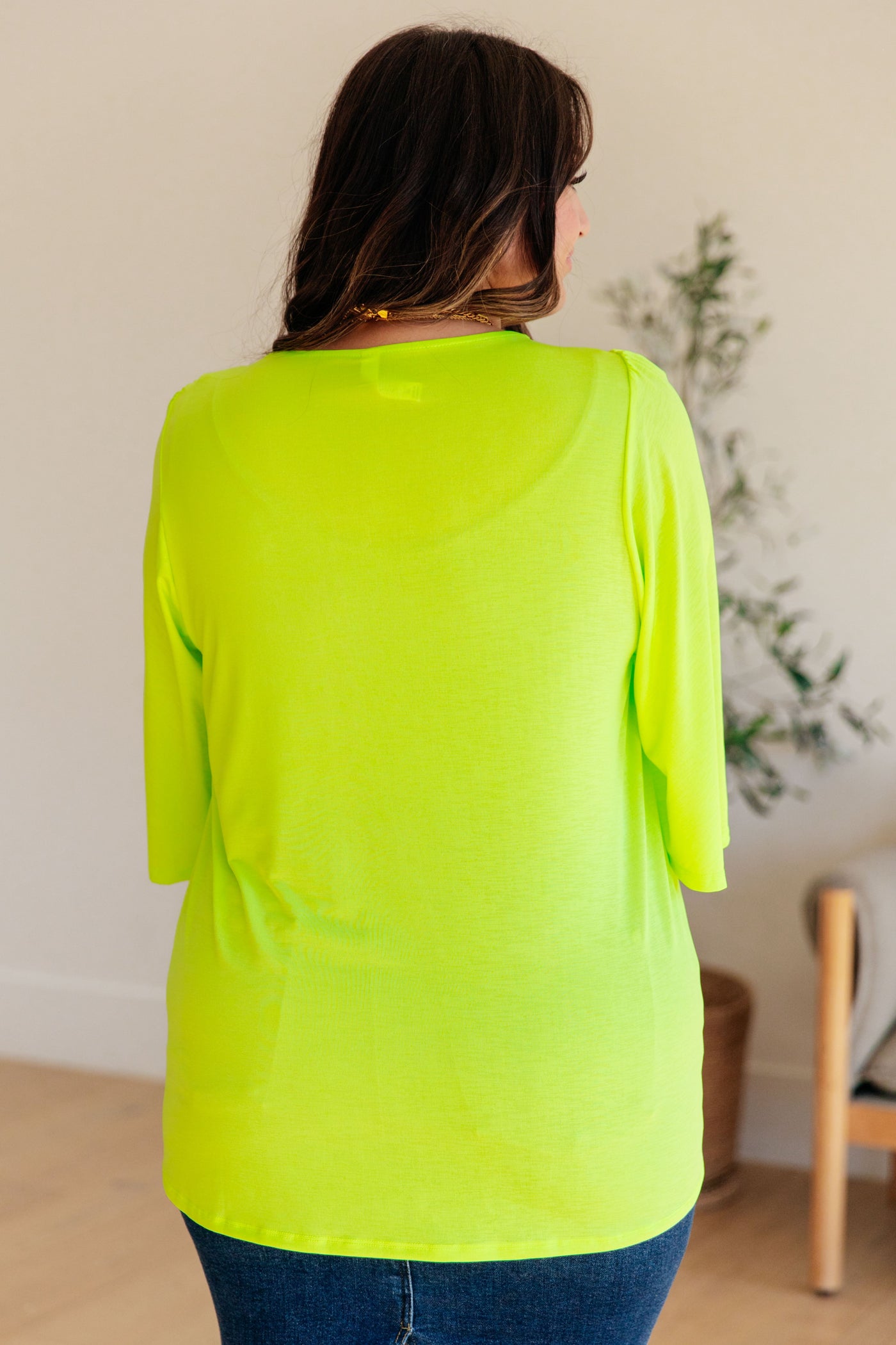 Cali Blouse in Neon Green Southern Soul Collectives