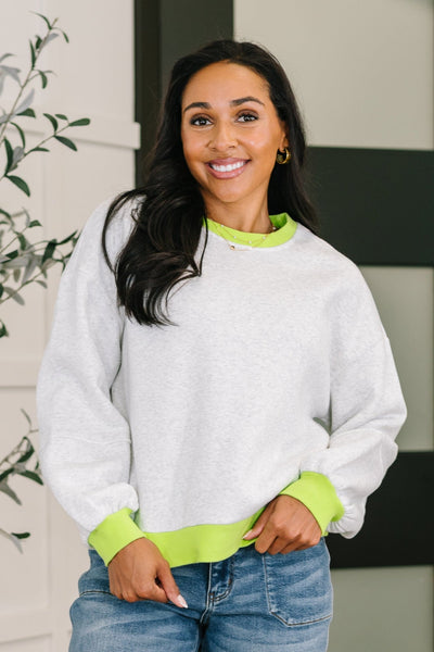 Can't Quit the Knit Contrast Pullover Southern Soul Collectives
